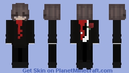 Halloween suit skin Minecraft Skin