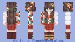 Hannahxxrose: MCC Twitch Rivals - Orange Ocelots Minecraft Skin