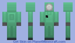 SCP Hazmat Suit Upgraded Minecraft Skin