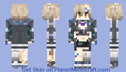 Hazumi (Casual Outfit) Minecraft Skin