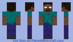 Herobrine but with brighter eyes Minecraft Skin