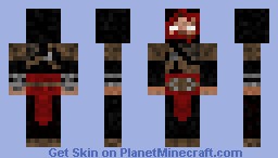 Herobrine with Assasin stuff Minecraft Skin