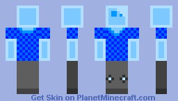 hipster slime guy Minecraft Skin