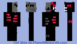 Half and half Minecraft Skin