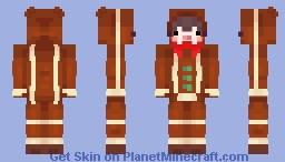Gingerbread costume Minecraft Skin
