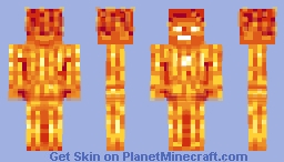 Human Torch (2025) Minecraft Skin