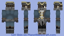 Bloodborne Inspired Guy Minecraft Skin