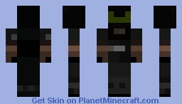 Pixel Warfare Team Human Minecraft Skin