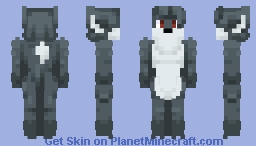 Husky : Actions & Stuffs (v1.5) Compatible Minecraft Skin