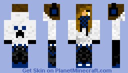 DJ girl Minecraft Skin