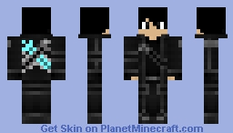 Sword Art Online Kirito Minecraft Skin
