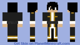 Alicization Kirito (Swordsman) Minecraft Skin