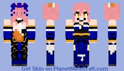 Tamamo no mae Minecraft Skin