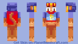 BTD6 - Super Monkey Fan Club (Dart Monkey) Minecraft Skin
