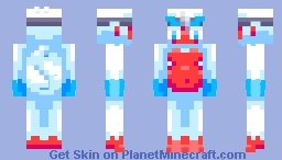 BTD6 - Embrittlement (Ice Monkey) Minecraft Skin
