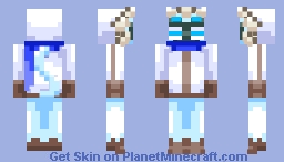 BTD6 - Snowstorm (Ice Monkey) Minecraft Skin