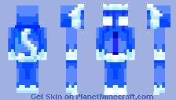 BTD6 - Absolute Zero (Ice Monkey) Minecraft Skin