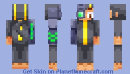 BTD6 - Turbo Charge (Boomerang Monkey) Minecraft Skin