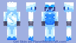 BTD6 - Re-Freeze (Ice Monkey) Minecraft Skin