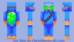 BTD6 - Bloon Dissolver (Glue Gunner) Minecraft Skin