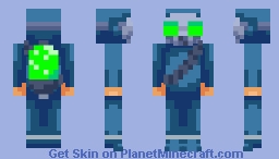 BTD6 - Bloon Liquefier (Glue Gunner) Minecraft Skin