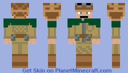 (FOXHOLE) Colonial Tanker Minecraft Skin
