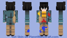 Canvas Bag Minecraft Skin