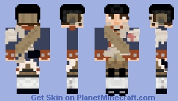 American revolution but I modernized it Minecraft Skin