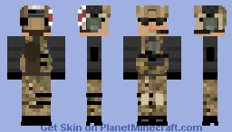 CQC operator Minecraft Skin