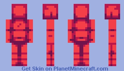 Red | Hive Style Minecraft Skin