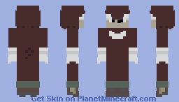 Knuckles The Echidna (Sonic.Exe: The Disaster Reborn) Minecraft Skin