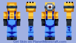 Minion (revamp) (hive style) (: Minecraft Skin