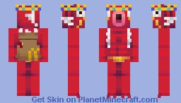 Magikarp goes to McDonald's Minecraft Skin