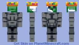 King caesars skin (with crown and gigachad body) (hive style) (: Minecraft Skin