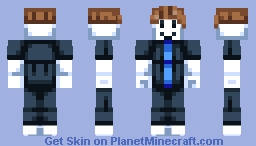 Roblox male/BACON HAIR! (Hive style) (: Minecraft Skin