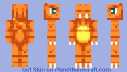 Charizard (hive style) (: Minecraft Skin