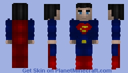 Superman | Classic Suit - Superman: Last Son Of Krypton Minecraft Skin