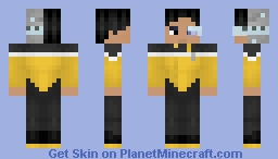 Sam Rutherford // Star Trek Lower Decks // JaxSkins Series 8 // Star Trek Set {11} Minecraft Skin