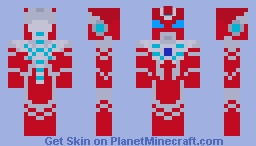 Ultraman Omega Minecraft Skin