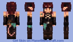 Tiefling babe Minecraft Skin