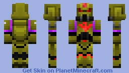 imperial fist (warhammer 40k) Minecraft Skin
