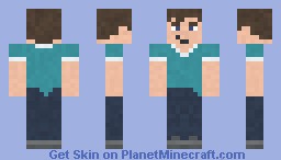 Steve (Improved) Minecraft Skin