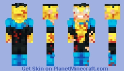 Invincible (Battle Damaged) Minecraft Skin