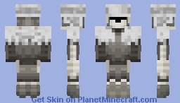 Boy Iron Golem Knight Snow (Human Era: Villagers & Illagers) Minecraft Skin