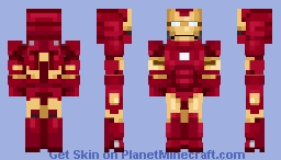 Iron Man Mark III | Iron Man (2008) Minecraft Skin