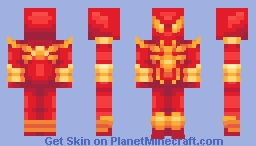 Iron Spider | Spider-Man Minecraft Skin