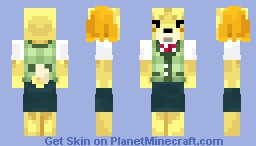 Isabelle [Animal Crossing] Minecraft Skin