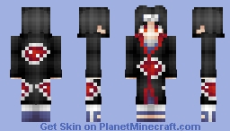 Itachi Uchiha | Naruto Minecraft Skin