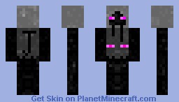 enderman with hoodie Minecraft Skin