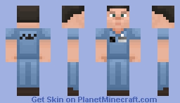 SCP Janitor Minecraft Skin